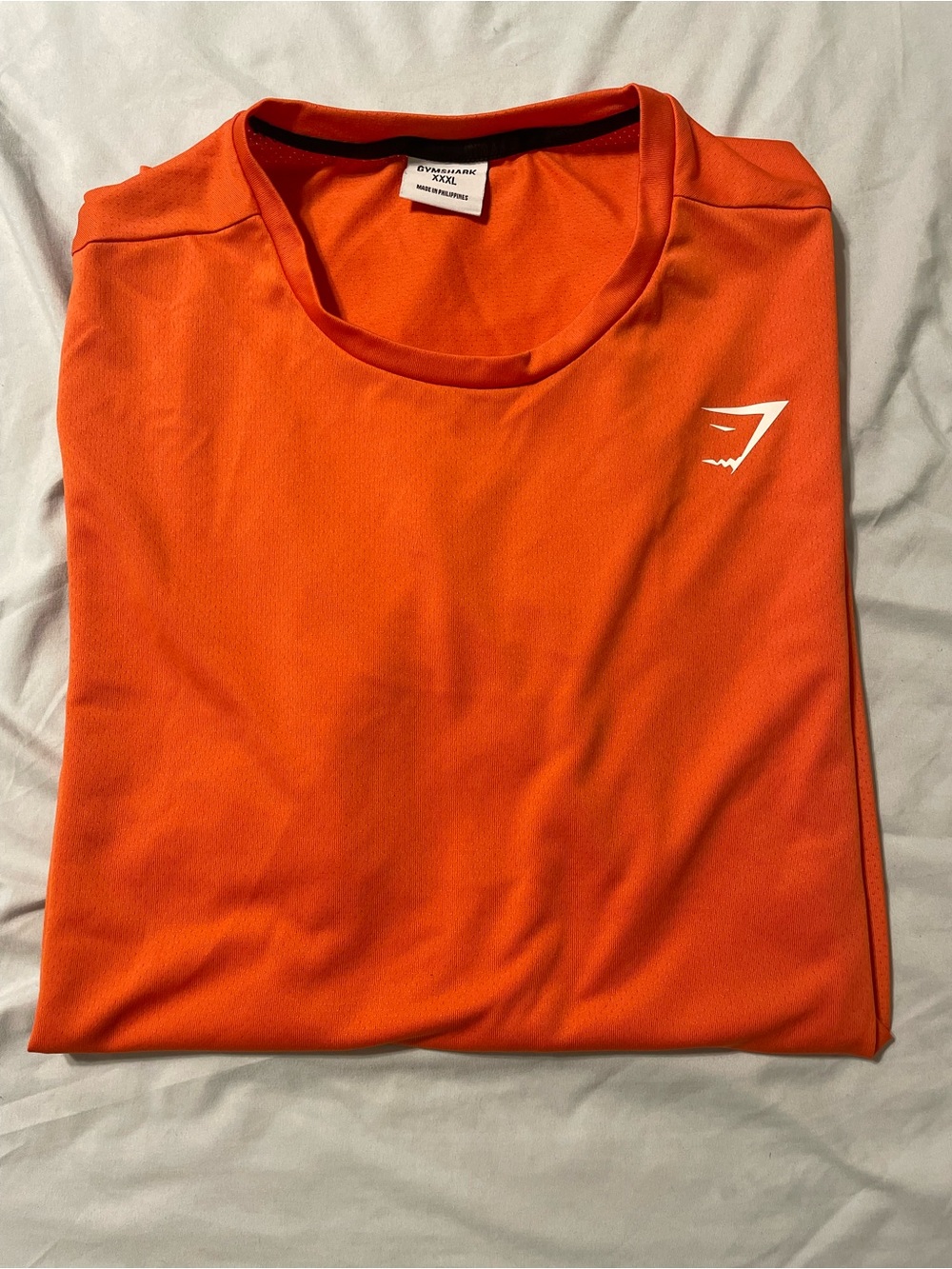 Gymshark Men’s Short Sleeve Training Tee - Bright Orange